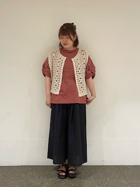 Arisaさん（レディース・152cm）の夏コーディネート