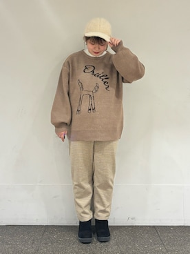 Arisaさん(レディース・152cm)の冬コーディネート