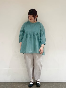 Arisaさん（レディース・152cm）の春コーディネート