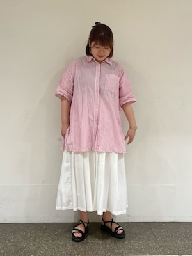 Arisaさん（レディース・152cm）の夏コーディネート