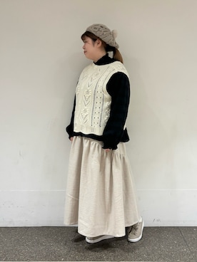 Arisaさん(レディース・152cm)の冬コーディネート