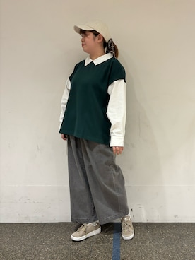 Arisaさん（レディース・152cm）の秋コーディネート