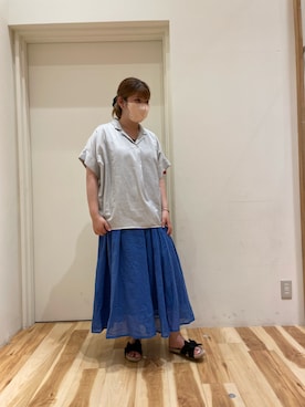 Arisaさん（レディース・152cm）の夏コーディネート