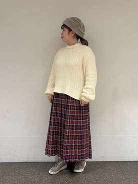 Arisaさん（レディース・152cm）の冬コーディネート