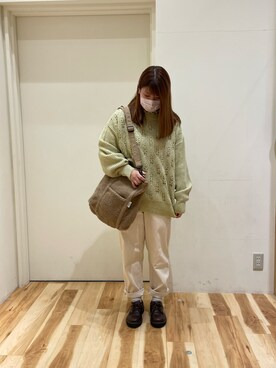 Arisaさん（レディース・152cm）の冬コーディネート