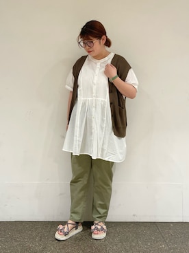 Arisaさん（レディース・152cm）の秋コーディネート