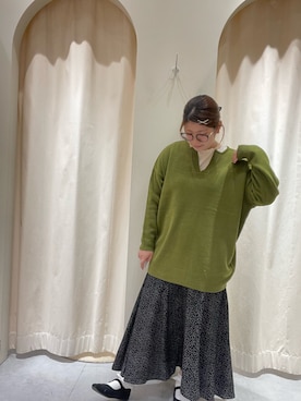 Arisaさん（レディース・152cm）の秋コーディネート