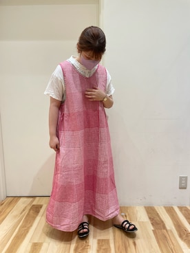 Arisaさん（レディース・152cm）の夏コーディネート