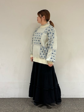 Arisaさん（レディース・152cm）の冬コーディネート