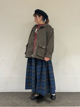 Arisaさん（レディース・152cm）の秋コーディネート