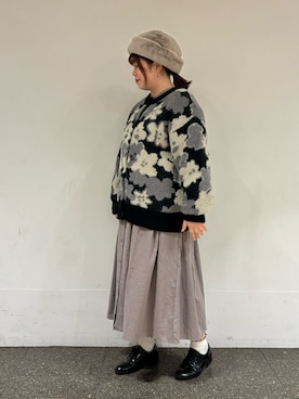 Arisaさん（レディース・152cm）の冬コーディネート