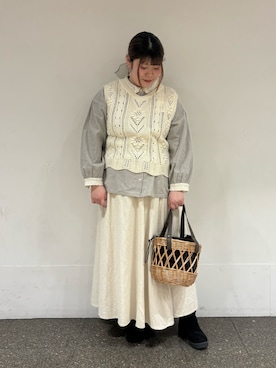 Arisaさん(レディース・152cm)の冬コーディネート