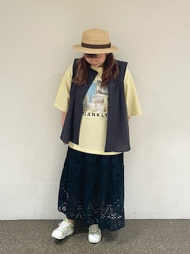 Arisaさん(レディース・152cm)の夏コーディネート