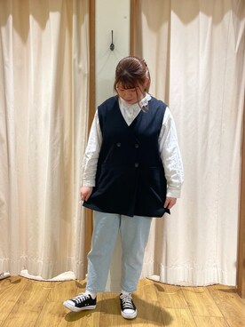 Arisaさん（レディース・152cm）の春コーディネート