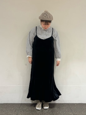 Arisaさん（レディース・152cm）の冬コーディネート