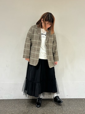 Arisaさん（レディース・152cm）の秋コーディネート