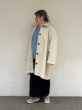 Arisaさん(レディース・152cm)の冬コーディネート