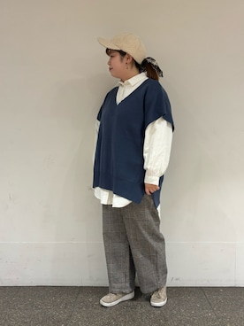 Arisaさん(レディース・152cm)の冬コーディネート