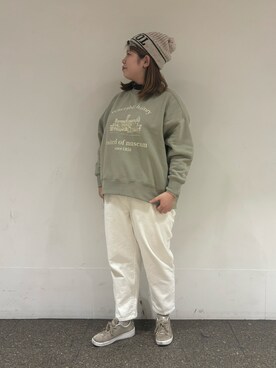 Arisaさん（レディース・152cm）の冬コーディネート