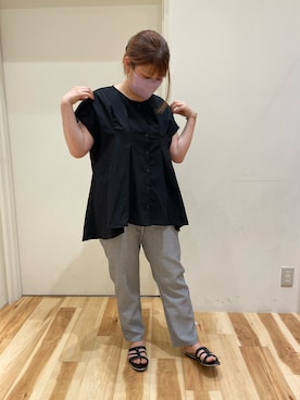 Arisaさん（レディース・152cm）の夏コーディネート