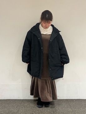 Arisaさん（レディース・152cm）の冬コーディネート