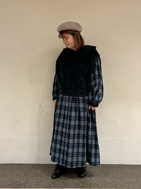 Arisaさん（レディース・152cm）の秋コーディネート