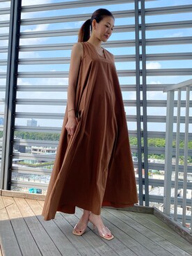 「INED（イネド）のアイテム」を使った、moemi27さん（レディース・158cm）の夏コーディネート