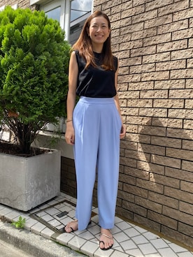 moemi27さん（レディース・158cm）の夏コーディネート