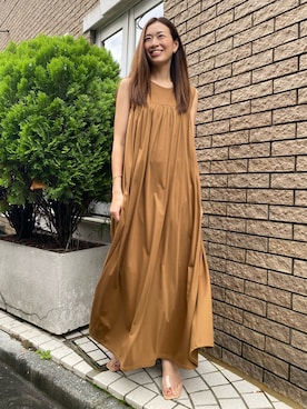 「INED（イネド）のアイテム」を使った、moemi27さん（レディース・158cm）の夏コーディネート