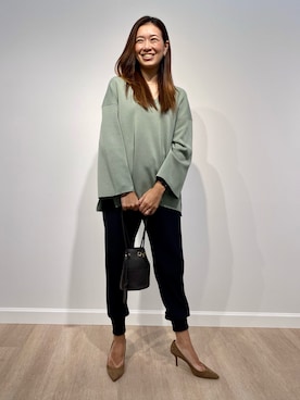 「INED（イネド）のアイテム」を使った、moemi27さん（レディース・158cm）の秋コーディネート