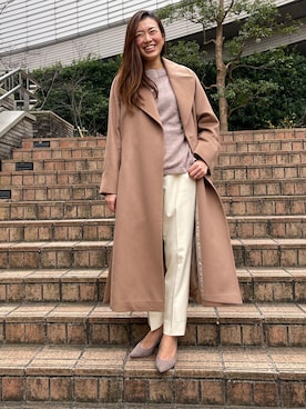 moemi27さん（レディース・158cm）の冬コーディネート