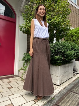 moemi27さん（レディース・158cm）の夏コーディネート