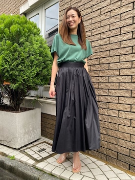 「INED（イネド）のアイテム」を使った、moemi27さん（レディース・158cm）の夏コーディネート