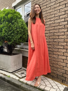 「INED（イネド）のアイテム」を使った、moemi27さん（レディース・158cm）の夏コーディネート
