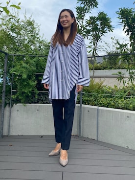 「INED（イネド）のアイテム」を使った、moemi27さん（レディース・158cm）の秋コーディネート