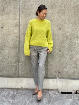 「INED（イネド）のアイテム」を使った、moemi27さん（レディース・158cm）の冬コーディネート