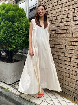 「INED（イネド）のアイテム」を使った、moemi27さん（レディース・158cm）の夏コーディネート