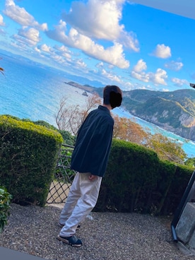 「スイングトップ」｜「Levi's（リーバイス）のアイテム」を使った、nozoさん（メンズ・174cm）の秋コーディネート