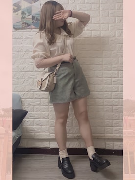 Solar Chanさん（レディース・153cm）の夏コーディネート