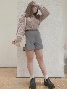 Solar Chanさん（レディース・153cm）の夏コーディネート