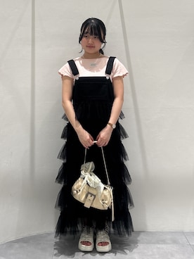「w closet（ダブルクローゼット）のアイテム」を使った、かい／kai_wcloさん（レディース・150cm）の夏コーディネート