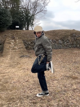 saku310さん（メンズ・160cm）の冬コーディネート