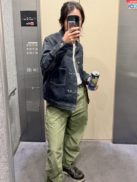 「RED WING（レッドウィング）のアイテム（シューズ）」を使った、saku310さん（メンズ・160cm）の春コーディネート