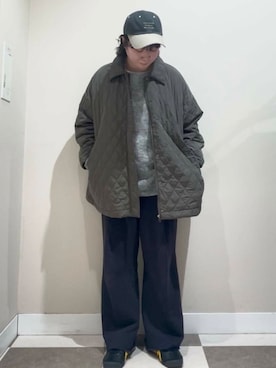 「URBAN RESEARCH（アーバンリサーチ）のアイテム（ダウンジャケット/コート）」を使った、ho1021itoさん（レディース・165cm）の冬コーディネート