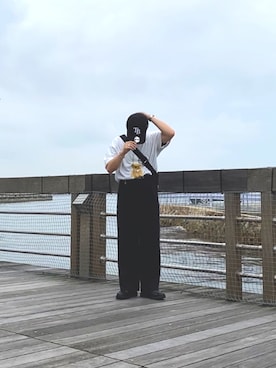 「En serio TOKYO（エンソリオトーキョー）のアイテム」を使った、aki0022さん（メンズ・163cm）の夏コーディネート