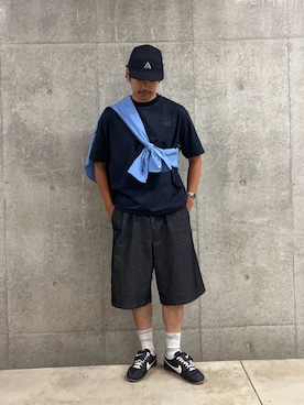 ハヤシさん(メンズ・183cm)の夏コーディネート