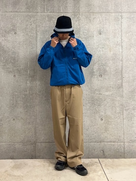 「アイテム（ブルゾン）」を使った、ハヤシさん（メンズ・183cm・30代）の秋コーディネート