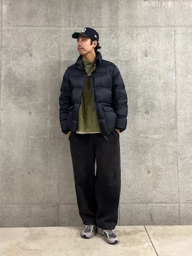 ハヤシさん（メンズ・183cm）の秋コーディネート