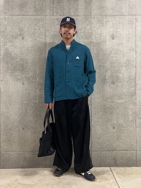ハヤシさん(メンズ・183cm)の秋コーディネート