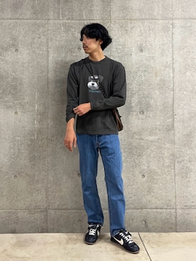 ハヤシさん（メンズ・183cm・20代）の秋コーディネート